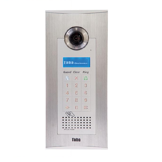 تصویر پنل تصویری رنگی تابا همراه با کارتخوان TVP-1800-silver