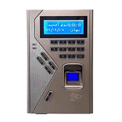 تصویر دستگاه کنترل تردد رمز، کارت، اثرانگشت MB-F17