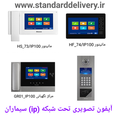 تصویر دسته بندی آیفون تصویری تحت شبکه (IP) سیماران