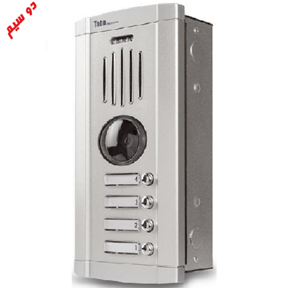 پنل تصویری رنگی 4 واحدی دوسیم تابا TVP-1860/2W