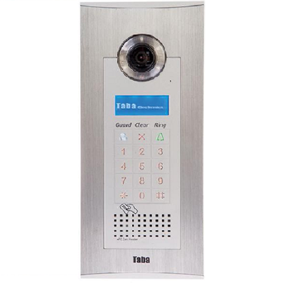 پنل تصویری رنگی تابا همراه با کارتخوان TVP-1800-silver