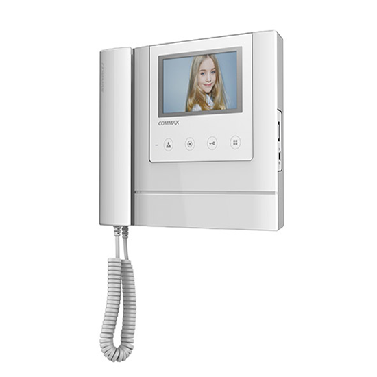 مانیتور آیفون تصویری آینه ای کوماکس 4.3 اینچ بدون حافظه سفید CDV-43MH