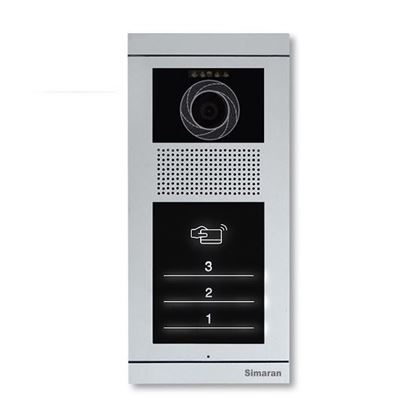 پنل تصویری Touch Key سه واحدی سیماران مدل فرداد کارتخوان (TA3)