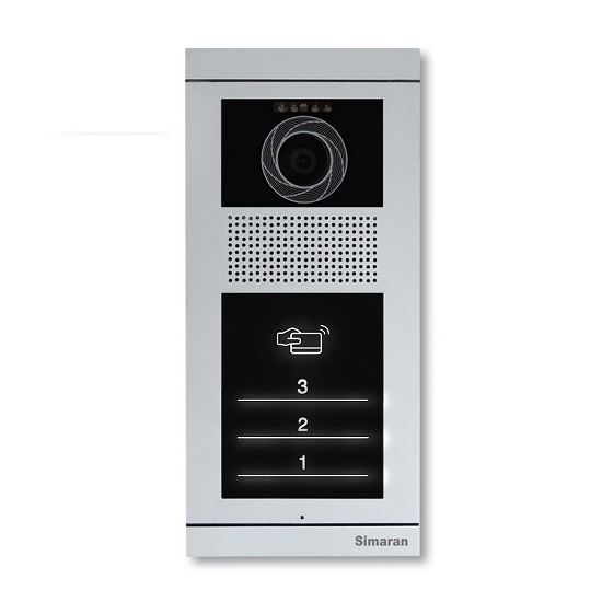 پنل تصویری Touch Key سه واحدی سیماران مدل فرداد کارتخوان (TA3)