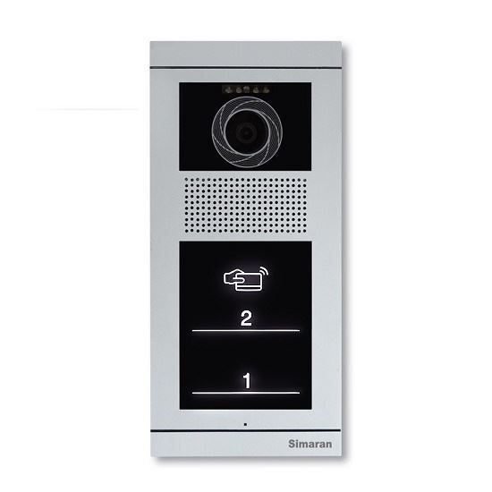 پنل تصویری Touch Key دو واحدی سیماران مدل فرداد کارتخوان (TD2)