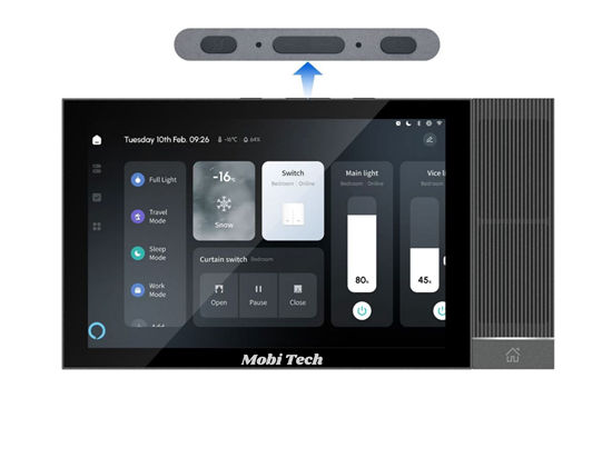 مانیتور آیفون تصویری 8 اینچ IP موبی تک Mobi Tech ( اندروید & زیگبی )