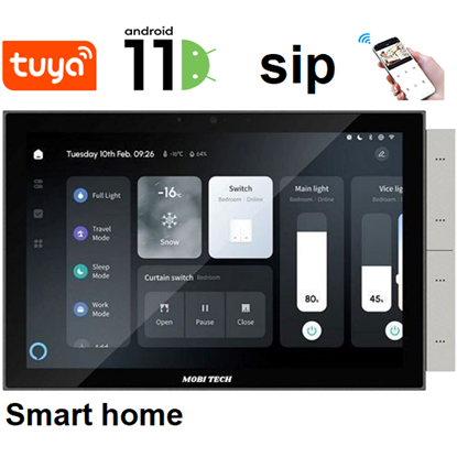 مانیتور آیفون تصویری 10 اینچ IP موبی تک Mobi Tech ( اندروید & زیگبی )