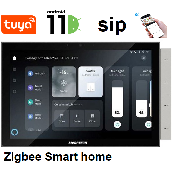 مانیتور آیفون تصویری 10 اینچ IP موبی تک Mobi Tech ( اندروید & زیگبی )
