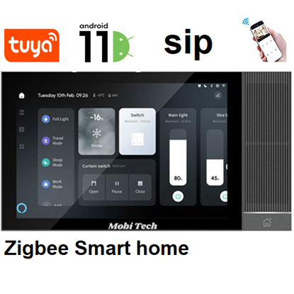 مانیتور آیفون تصویری 8 اینچ IP موبی تک Mobi Tech ( اندروید & زیگبی )