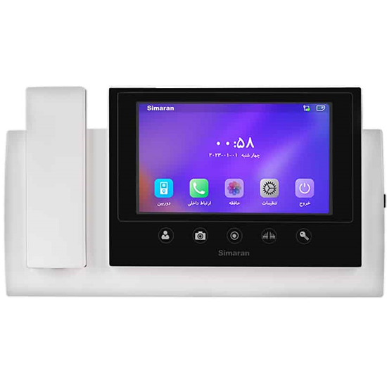 مانیتور آیفون تصویری 7 اینچ سیماران مدل 72D ( HD )