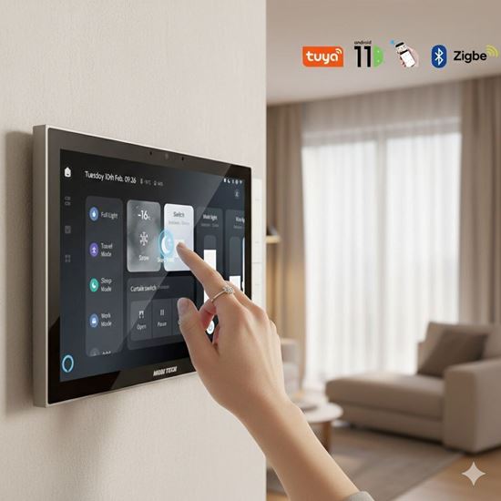 مانیتور آیفون تصویری 10 اینچ IP موبی تک Mobi Tech مدل IPSZB102AT ( اندروید & زیگبی )