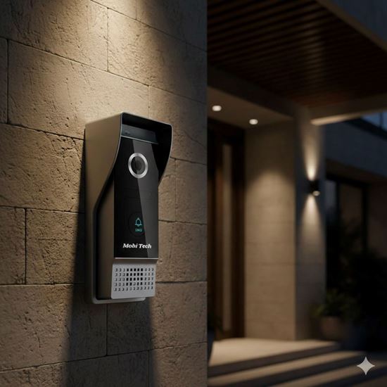 پنل آیفون تصویری پین هول موبی تک آی پی ( MB-IPPINMET )