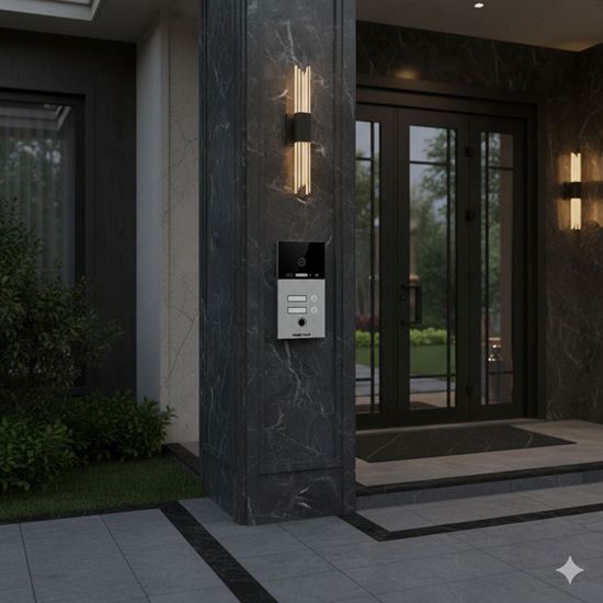 پنل آیفون تصویری موبی تک 2 واحدی آی پی ( MB-IPF2 )