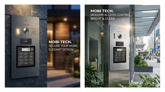 پنل آیفون تصویری کدینگ IP موبی تک Mobi Tech ( MB-IPLG )