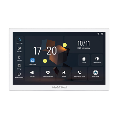 مانیتور آیفون تصویری 10 اینچ سفید لینوکسی IP موبی تک Mobi Tech ( MB-IPMW102LT )