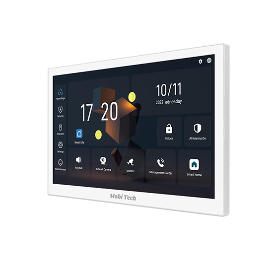 مانیتور آیفون تصویری 10 اینچ سفید لینوکسی IP موبی تک Mobi Tech ( MB-IPMW102LT )