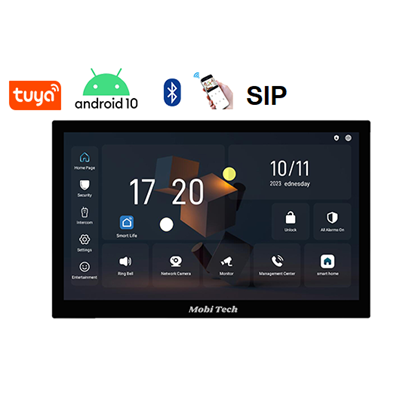 مانیتور آیفون تصویری 10 اینچ مشکی IP موبی تک Mobi Tech ( اندروید ) ( MB-IPMB102AT )