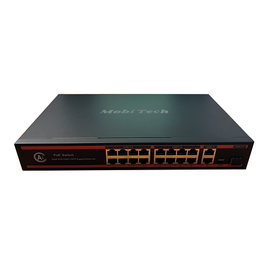 سوئیچ شبکه POE مدل MB-SP816K1SH موبی تک