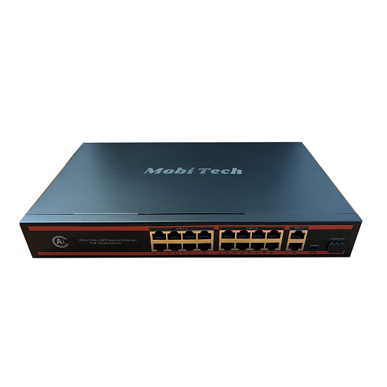 سوئیچ شبکه POE مدل MB-SP1616K1SH موبی تک