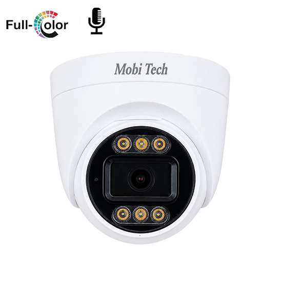 دوربین مداربسته 5 مگاپیکسل میکروفن دار بولت Mobi Tech مدل MB-IPCD438A5/GM