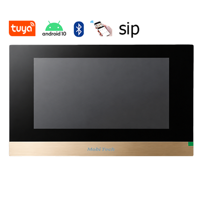 مانیتور آیفون تصویری 10 اینچ طلایی IP موبی تک Mobi Tech ( اندروید ) ( MB-IPMETG102AT )