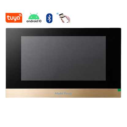 مانیتور آیفون تصویری 10 اینچ طلایی IP موبی تک Mobi Tech ( اندروید ) ( MB-IPMETG102AT )