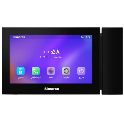 مانیتور آیفون تصویری هندزفری 10 اینچ سیماران مدل 101D ( HD )