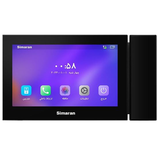 مانیتور آیفون تصویری هندزفری 10 اینچ سیماران مدل 101D ( HD )