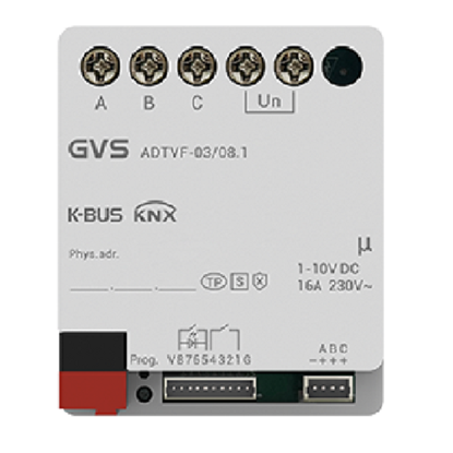 GVS - 1-10V Dimming Actuator ( ADTVF-03/08.1 )