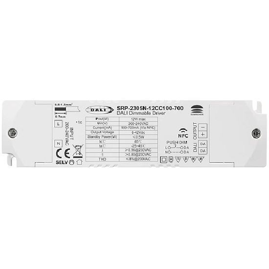 GVS - DALI DT6 Constant Current Dimming Driver ( ADDBC-12/700.1 )
