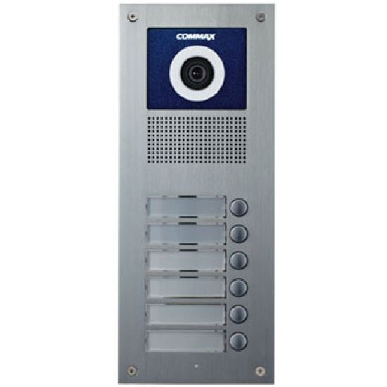 پنل 6 واحده آیفون تصویری کوماکس DRC-6UC