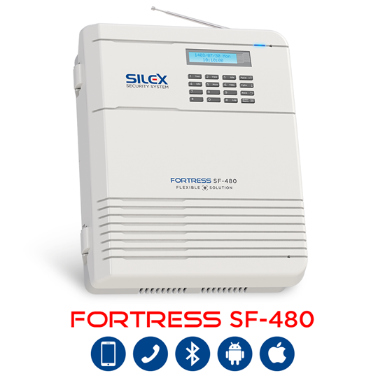 مرکز دزدگیر اماکن سایلکس SILEX مدل Fortress SF480