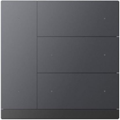 GVS - Push Button Sensor with Display ( CHPBD-08/55.1.01 (Black) )