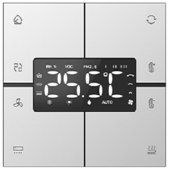 GVS - Push Button Thermostat ( CHTRL-08/00.1.21 )
