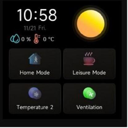 GVS - Smart Touch Panel ( CHTI-4.0/80.1.21 (Black) ) ( 8mm Out-of-wall )