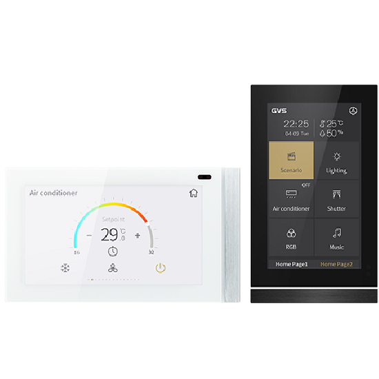 GVS - Smart Touch Panel ( CHTF-5.0/15.5.22 (White) "Vertical/Horizontal" )
