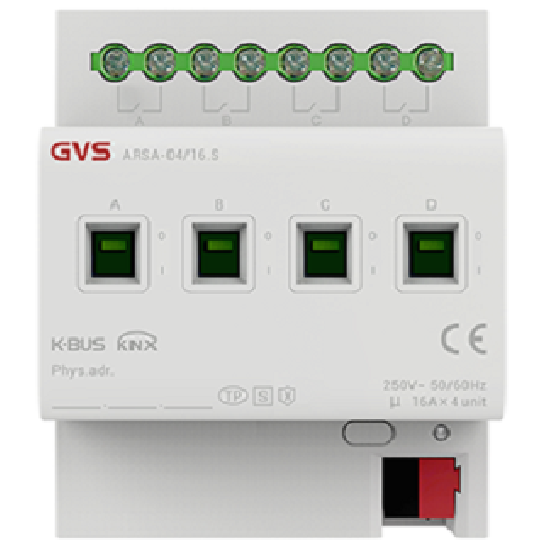 GVS - Switch Actuator ( ARSA-04/16.S )