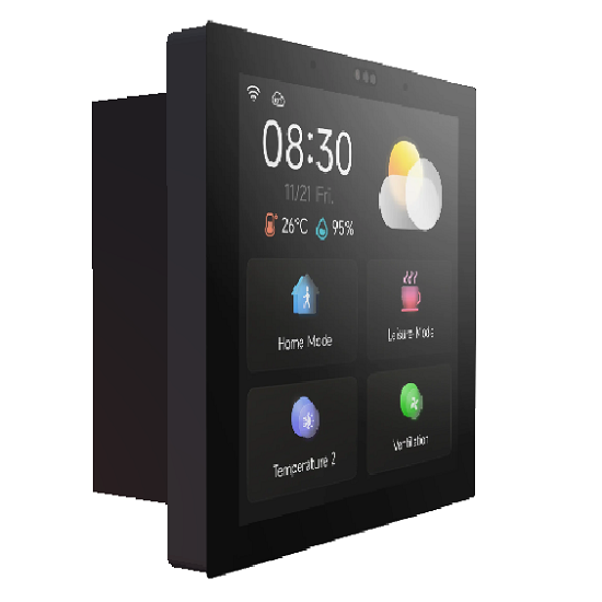 GVS - Smart Touch Panel ( CHTI-4.0/80.1.22(Silver) ) ( 8mm Out-of-wall )
