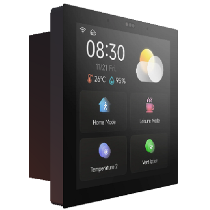 GVS - Smart Touch Panel ( CHTF-4.0/80.1.22(Silver) ) ( 8mm Out-of-wall )