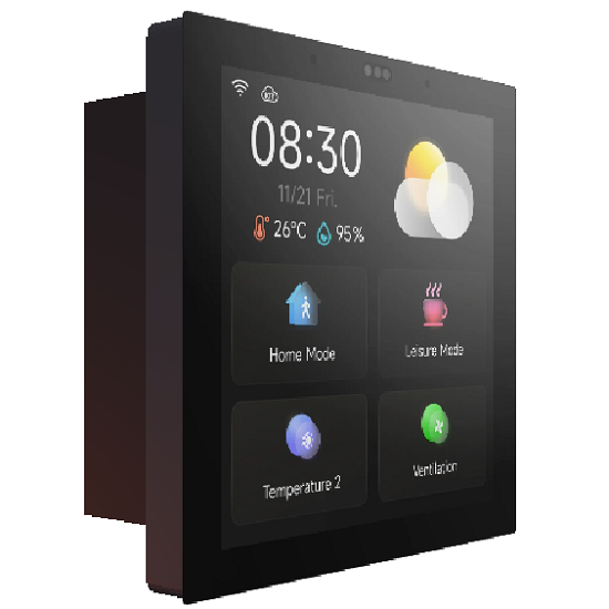GVS - Smart Touch Panel ( CHTF-4.0/80.1.22(Silver) ) ( 8mm Out-of-wall )