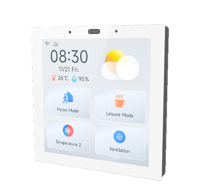 GVS - Smart Touch Panel ( CHTF-3.3/3.2.10 (White) ) ( Glass Button )