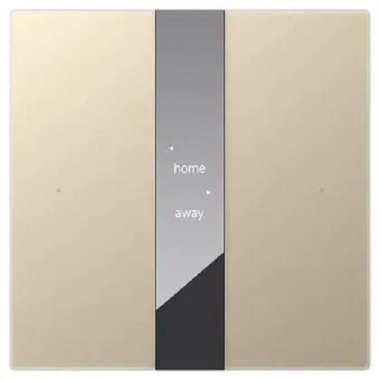 GVS - Push Button ( CHPBD-02/12.2.14 (Gold) ) ( Glass Button "Mirror Glass Display" )