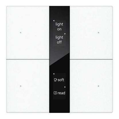 GVS - Push Button ( CHPBD-04/24.2.10 (White) ) ( Glass Button "Mirror Glass Display" )