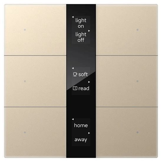 GVS - Push Button ( CHPBD-06/36.1.14 (Gold) ) ( Glass Button "Normal Glass Display" )