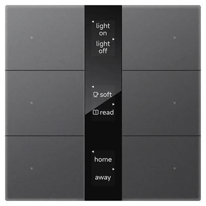 GVS - Push Button ( CHPBD-06/36.1.13 (Gray) ) ( Glass Button "Normal Glass Display" )