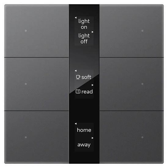 GVS - Push Button ( CHPBD-06/36.1.13 (Gray) ) ( Glass Button "Normal Glass Display" )