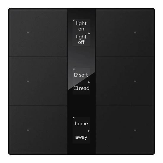 GVS - Push Button ( CHPBD-06/36.1.11 (Black) ) ( Glass Button "Normal Glass Display" )