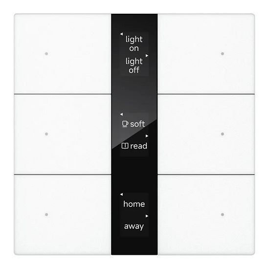 GVS - Push Button ( CHPBD-06/36.1.10 (White) ) ( Glass Button "Normal Glass Display" )