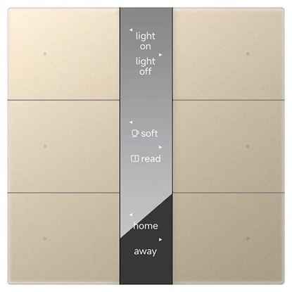 GVS - Push Button ( CHPBD-06/36.2.14 (Gold) ) ( Glass Button "Mirror Glass Display" )
