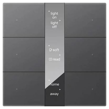 GVS - Push Button ( CHPBD-06/36.2.13 (Gray) ) ( Glass Button "Mirror Glass Display" )